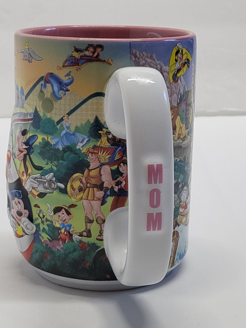 Disneyland Resort Mug Coffee Cup Disney Character Monorail Ride Mom 3D Ceramic